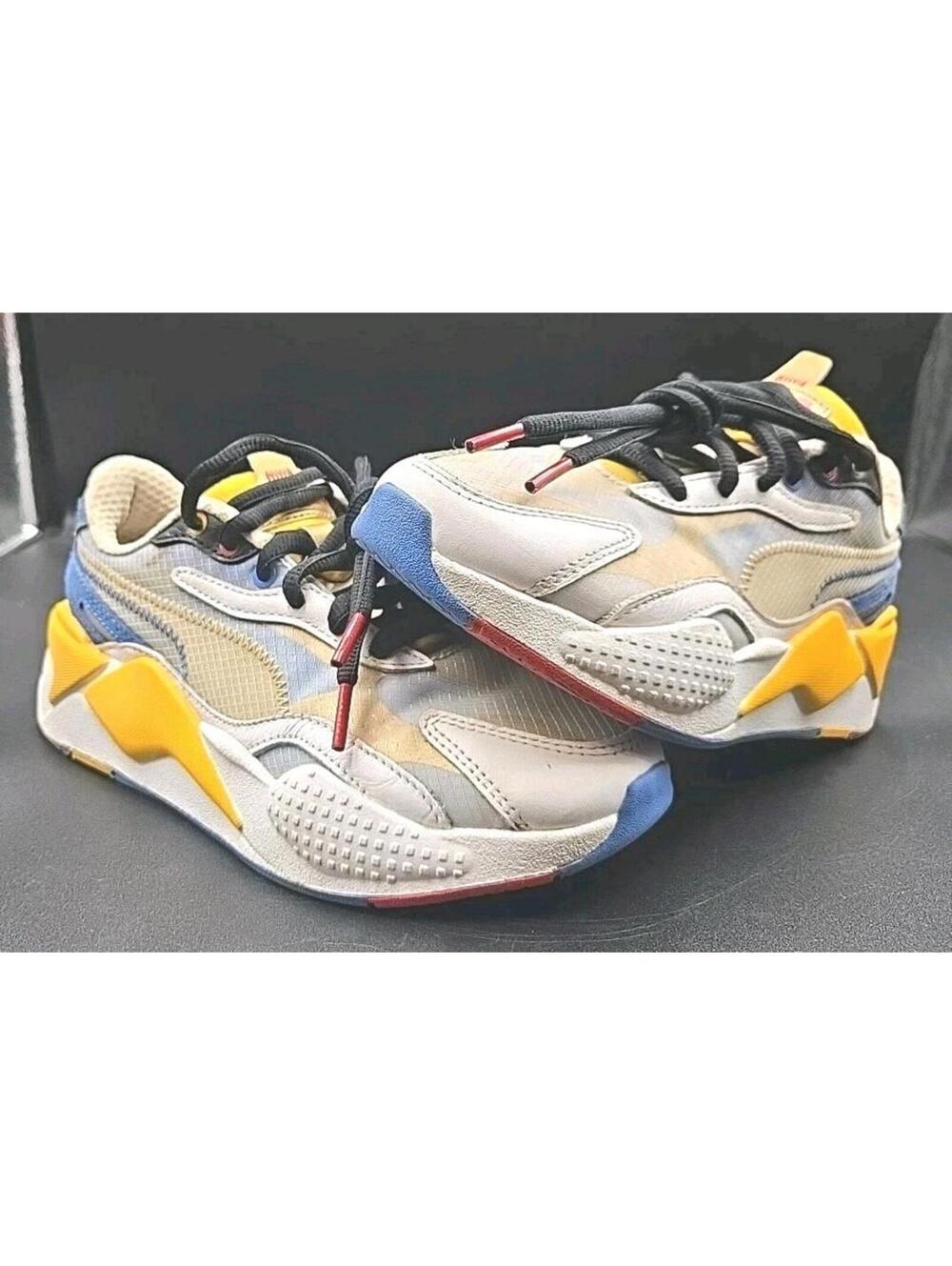 PUMA RS-X3 Sonic the Hedgehog Jr Score Time Rings Rare 373979-01 2020 Size 5c
